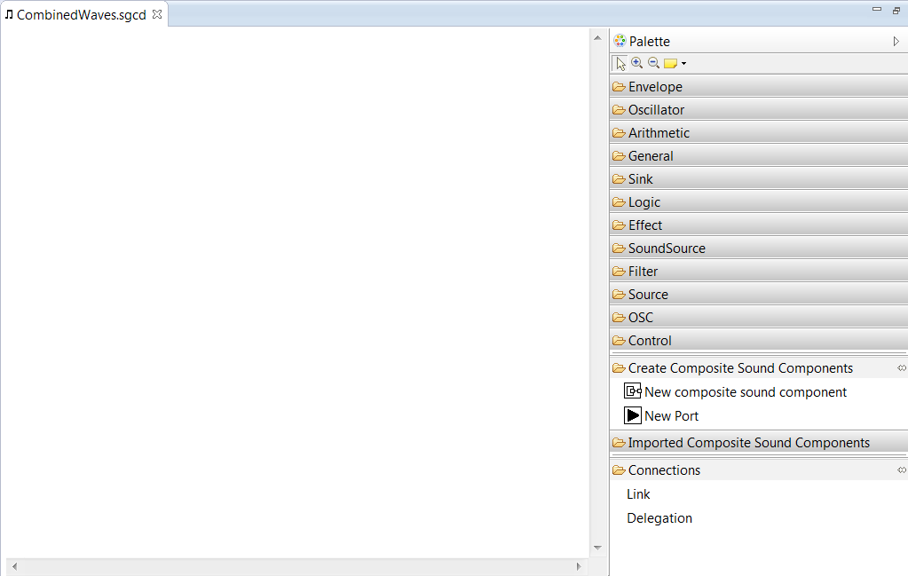 Composite editor workbench